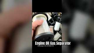 Weichai engine oil and gas separator